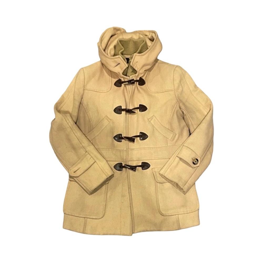 Vintage a.n.a Tan Utility Jacket with Toggle Closures